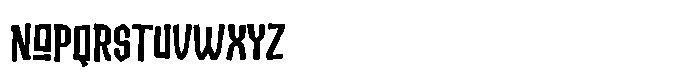 Riot block Font LOWERCASE