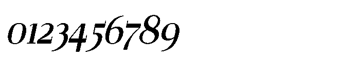 Ripete Italic Font OTHER CHARS