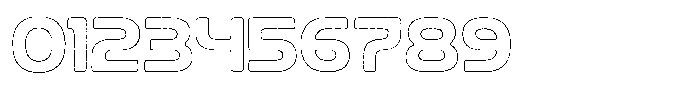 Ripple Otter Brush Outline Font OTHER CHARS