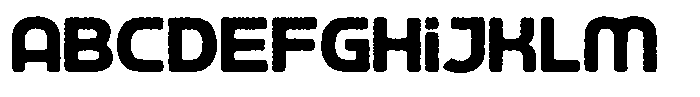 Ripple Otter Eroded FONT