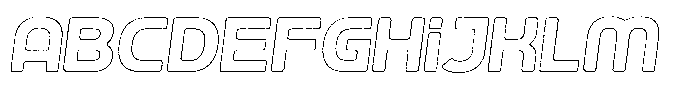 Ripple Otter Grit Outline Italic FONT