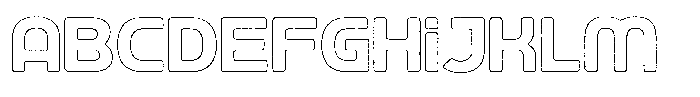 Ripple Otter Grit Outline FONT