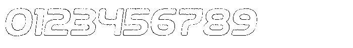 Ripple Otter Ink Outline Italic Font OTHER CHARS