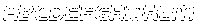 Ripple Otter Ink Outline Italic FONT