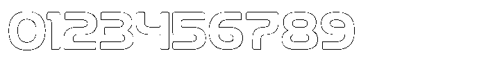 Ripple Otter Outline Font OTHER CHARS