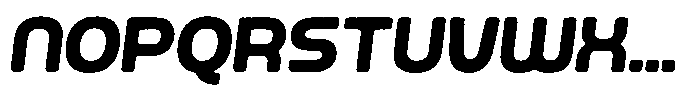 Ripple Otter Rough Italic Font UPPERCASE