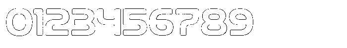 Ripple Otter Rust Outline Font OTHER CHARS