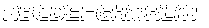 Ripple Otter Scratch Outline Italic FONT