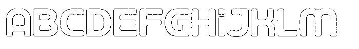 Ripple Otter Scratch Outline FONT