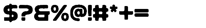 Ripple Otter Scratch Font OTHER CHARS