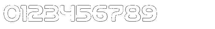 Ripple Otter Worn Outline Font OTHER CHARS