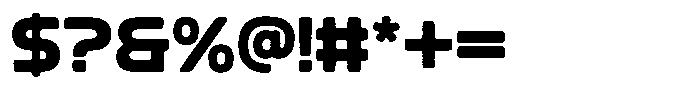 Ripple Otter Worn Font OTHER CHARS