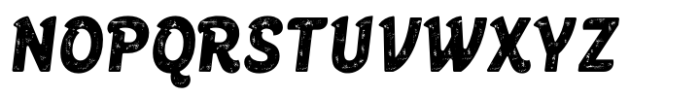Ripster Rough 001 Font UPPERCASE