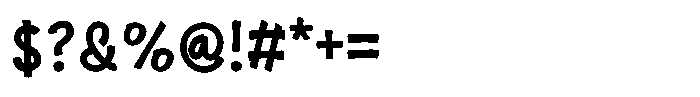 Risagerofa Bold Font OTHER CHARS