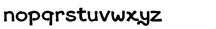 Risagerofa Bold Font LOWERCASE