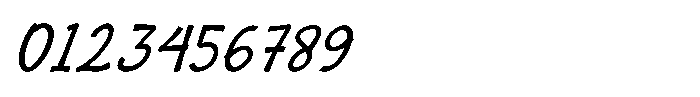 Risagerofa Regular Obelique Font OTHER CHARS