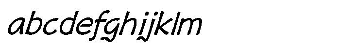 Risagerofa Regular Obelique FONT
