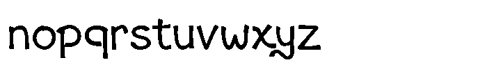 Risagerofa Regular Font LOWERCASE
