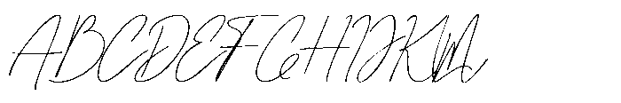 Risallatig Font UPPERCASE