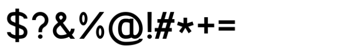 Risans Basic Bold Font OTHER CHARS