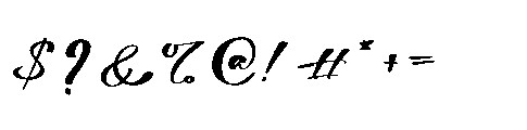 Risatry Font OTHER CHARS