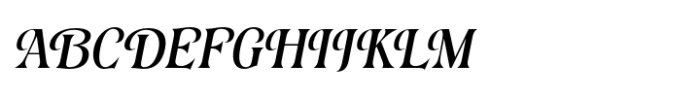 Risbeg Italic Font UPPERCASE