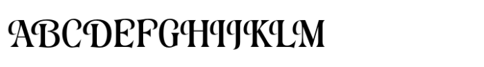 Risbeg Regular Font UPPERCASE