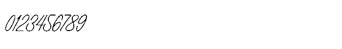Risemotion Signature Monoline Font OTHER CHARS