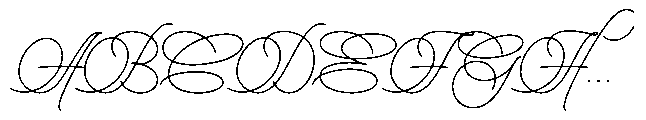 Risemotion Signature Monoline Font UPPERCASE