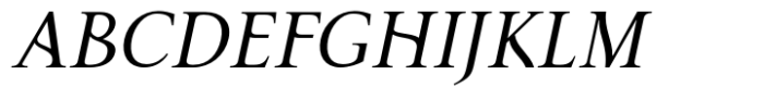 Risgard Italic Font UPPERCASE