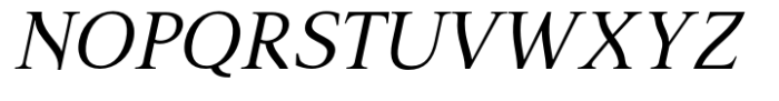 Risgard Italic Font UPPERCASE