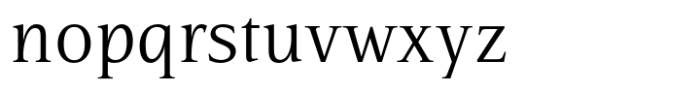 Risgard Regular Font LOWERCASE