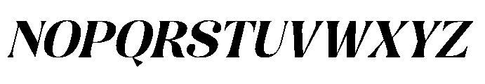 Rising Holyka Italic Font UPPERCASE