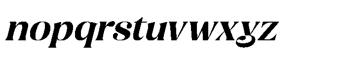 Rising Holyka Italic Font LOWERCASE