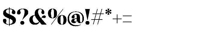 Rising Holyka Regular Font OTHER CHARS