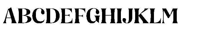 Rising Holyka Regular Font UPPERCASE