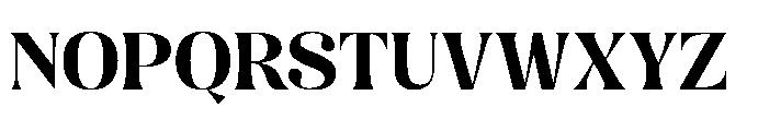 Rising Holyka Regular Font UPPERCASE