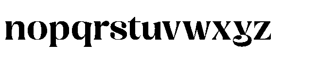 Rising Holyka Regular Font LOWERCASE