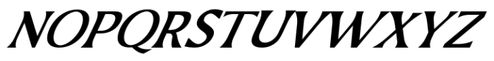 Risska Thin Italic Font UPPERCASE