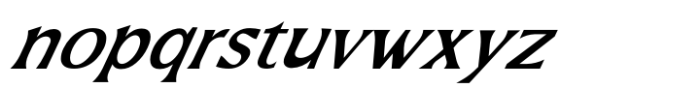 Risska Thin Italic Font LOWERCASE