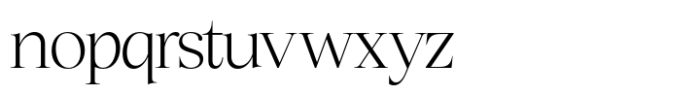 Ristford Font LOWERCASE