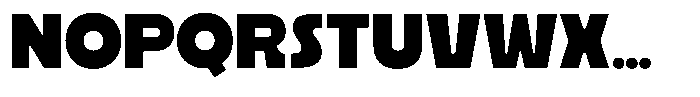 Ristle Bold Font UPPERCASE