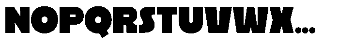 Ristle Extra Bold Font UPPERCASE