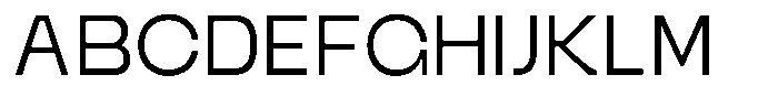 Ristle Light Font UPPERCASE
