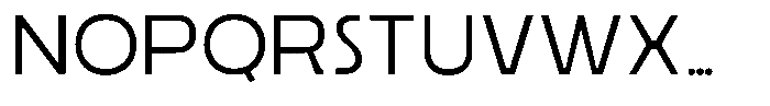 Ristle Light Font UPPERCASE