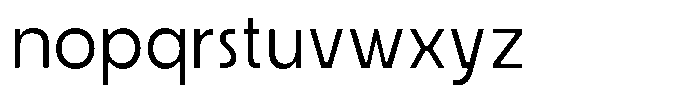 Ristle Light Font LOWERCASE