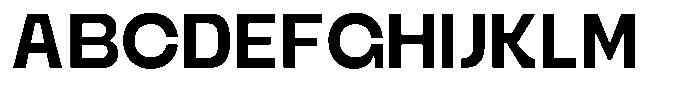 Ristle Medium Font UPPERCASE