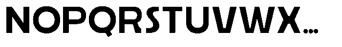Ristle Medium Font UPPERCASE
