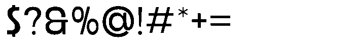 Ristle Regular Font OTHER CHARS