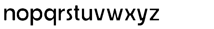 Ristle Regular Font LOWERCASE